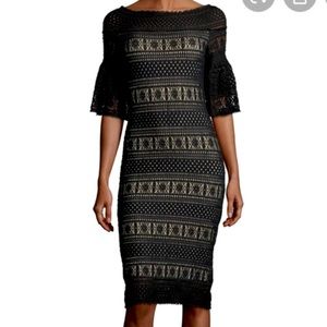 Max Studio Black Lace Dress